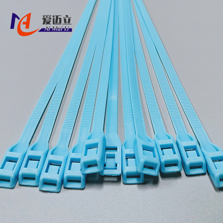 Flat head environmentally friendly car naughty castle cable management belt plastic binding belt cable data cable storage nylon cable tie - Image 2