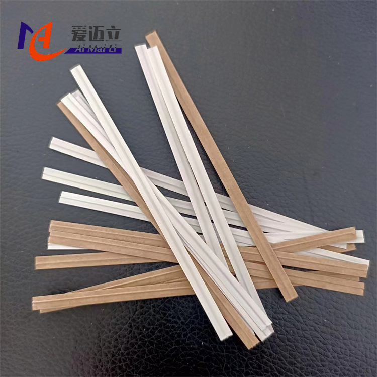 Specially used for power cord binding, kraft paper cable ties with iron core - Image 2