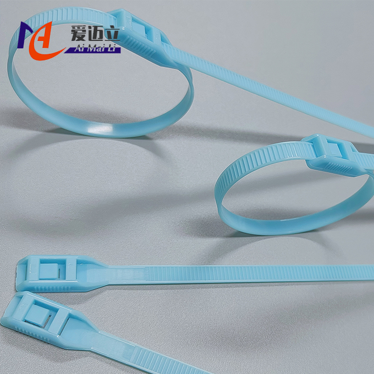Flat head environmentally friendly car naughty castle cable management belt plastic binding belt cable data cable storage nylon cable tie - Image 4