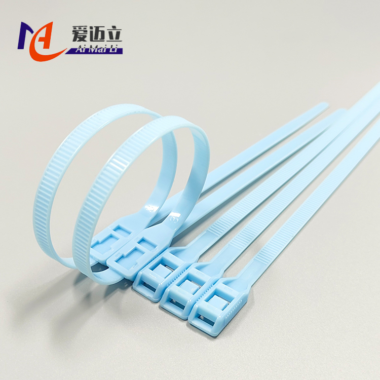 Flat head environmentally friendly car naughty castle cable management belt plastic binding belt cable data cable storage nylon cable tie - Image 2
