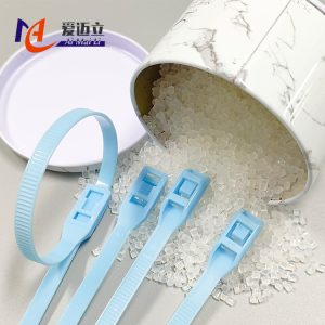 Flat head environmentally friendly car naughty castle cable management belt plastic binding belt cable data cable storage nylon cable tie