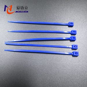 Teflon cable ties blue high temperature resistant cable ties